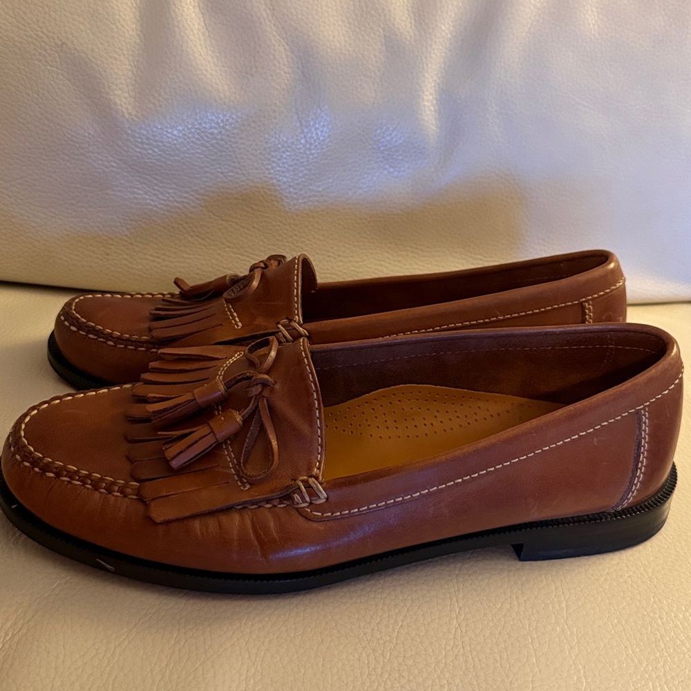Cole Haan Brown Leather Loafers - Picture 5 of 6